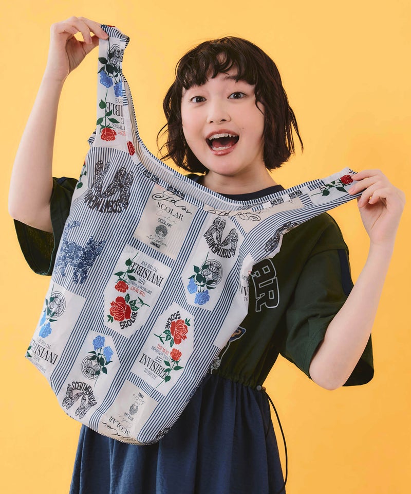 5柄展開 コンパクトエコバッグ-4