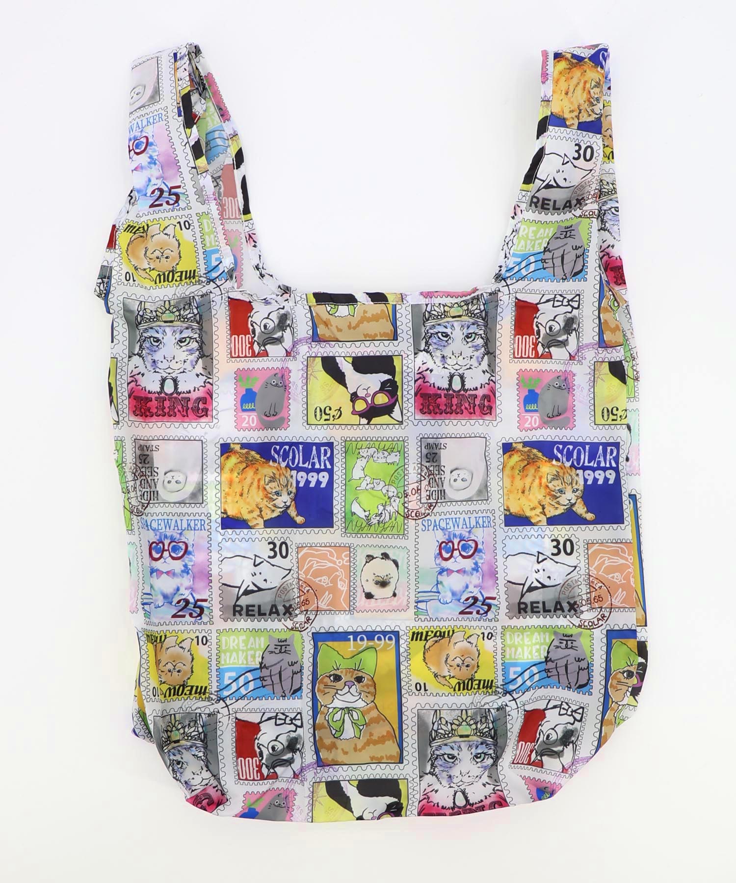 662437：5柄展開 コンパクトエコバッグの通販-ScoLar