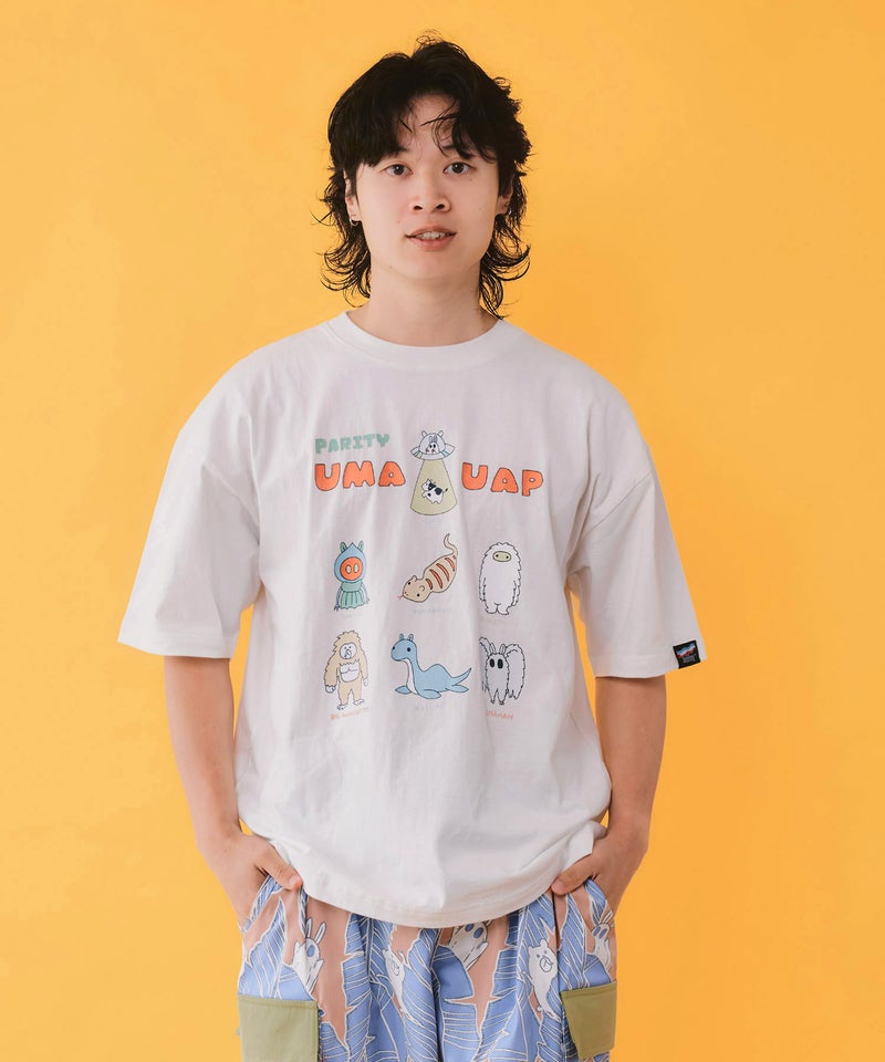 UMA・UAP集合柄Tシャツ-1