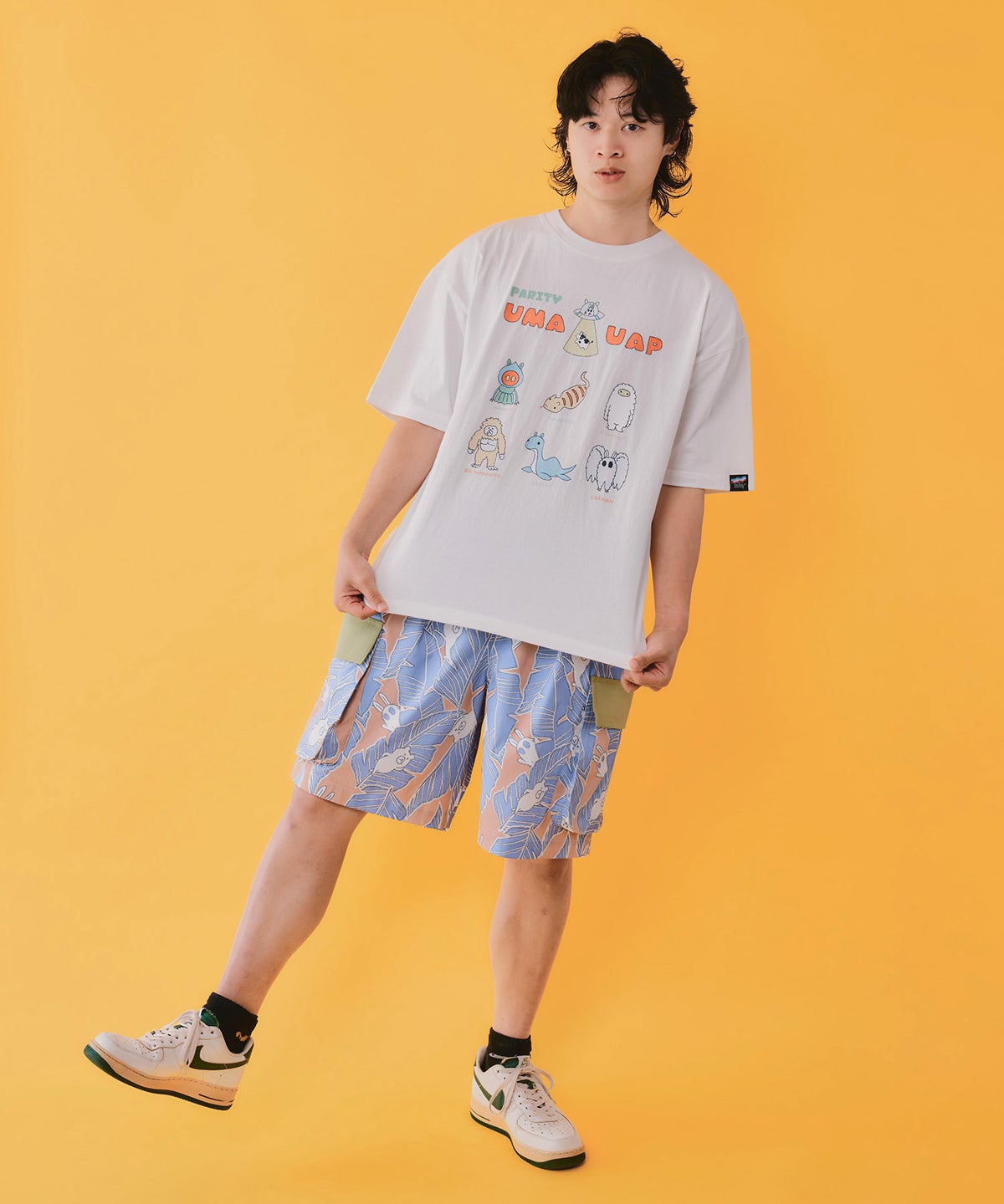 UMA・UAP集合柄Tシャツ-2