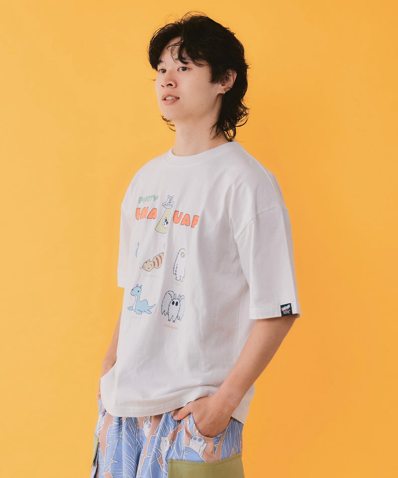 UMA・UAP集合柄Tシャツ-4
