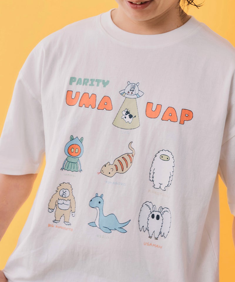 UMA・UAP集合柄Tシャツ-6