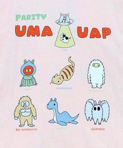 UMA・UAP集合柄Tシャツ-13