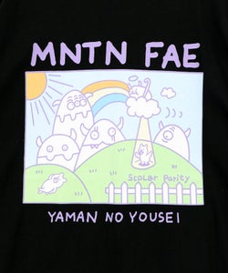 山の妖精とお散歩Tシャツ-15