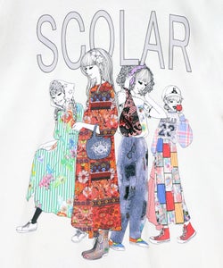 スカラガールズ レース付きTシャツ-12