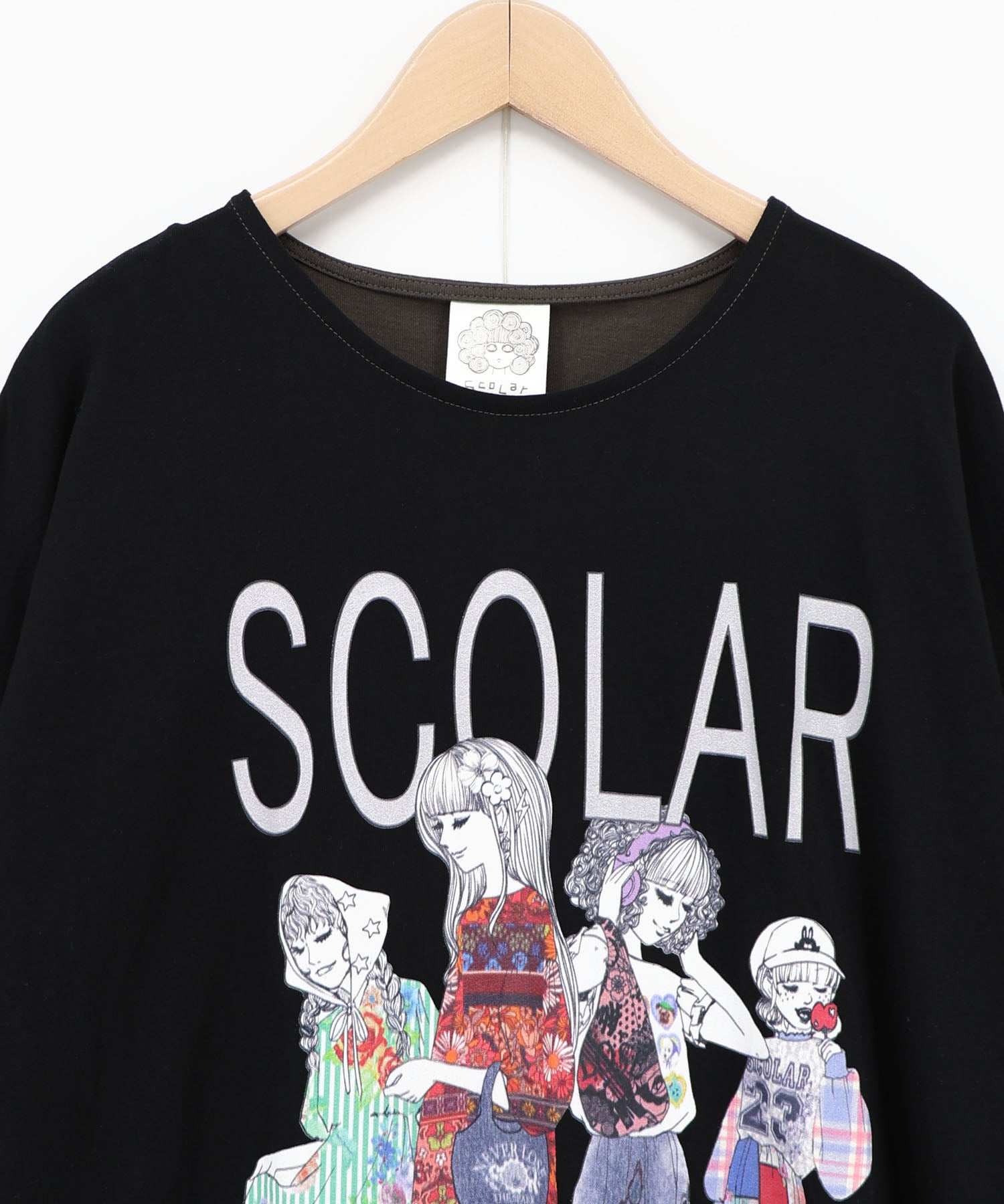 162672：スカラーガールズ レース付きTシャツの通販-ScoLar