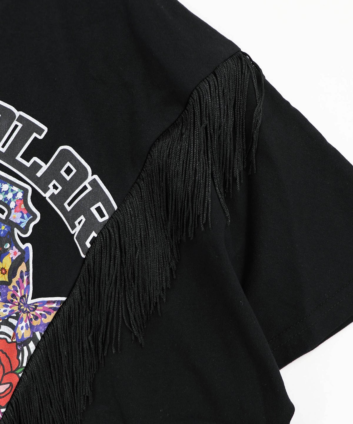 フリンジ入り アメリカン風スカラーちゃんTシャツ-14