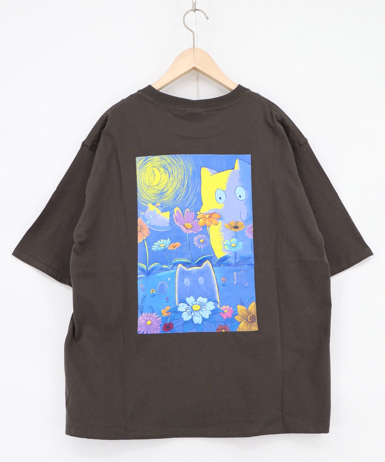 162678：【イラスト募集】キラキラ柄 バックプリントTシャツの通販-ScoLar
