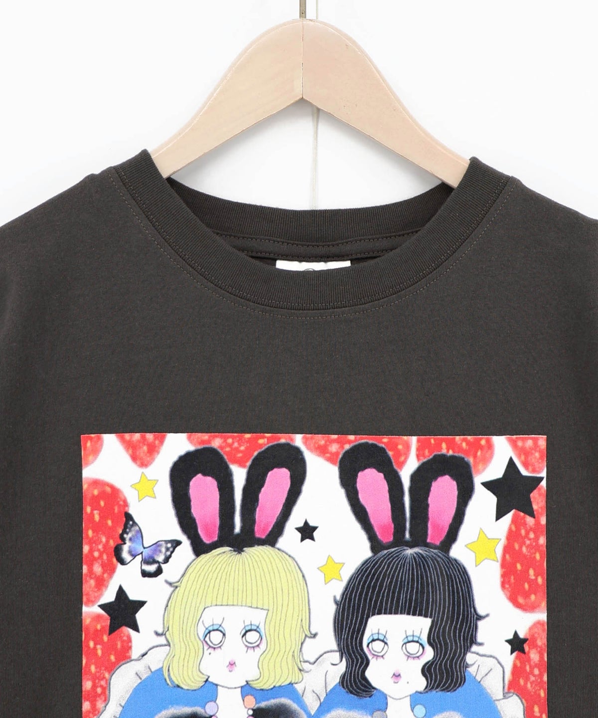 フラゴラ・ツインズ柄Tシャツ-8