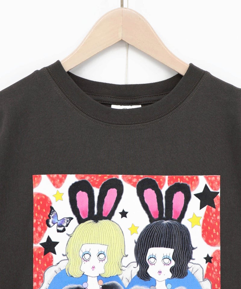 フラゴラ・ツインズ柄Tシャツ-8
