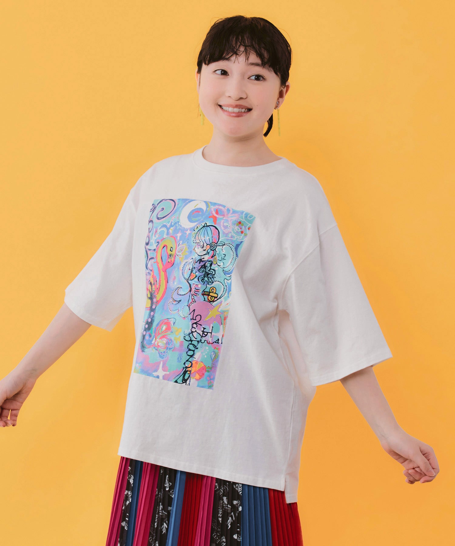 162676：【イラスト募集】オアシスの夢柄Tシャツの通販-ScoLar