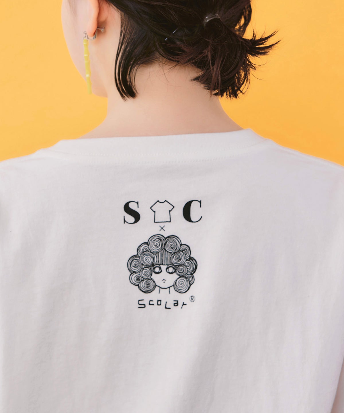 オアシスの夢柄Tシャツ-5