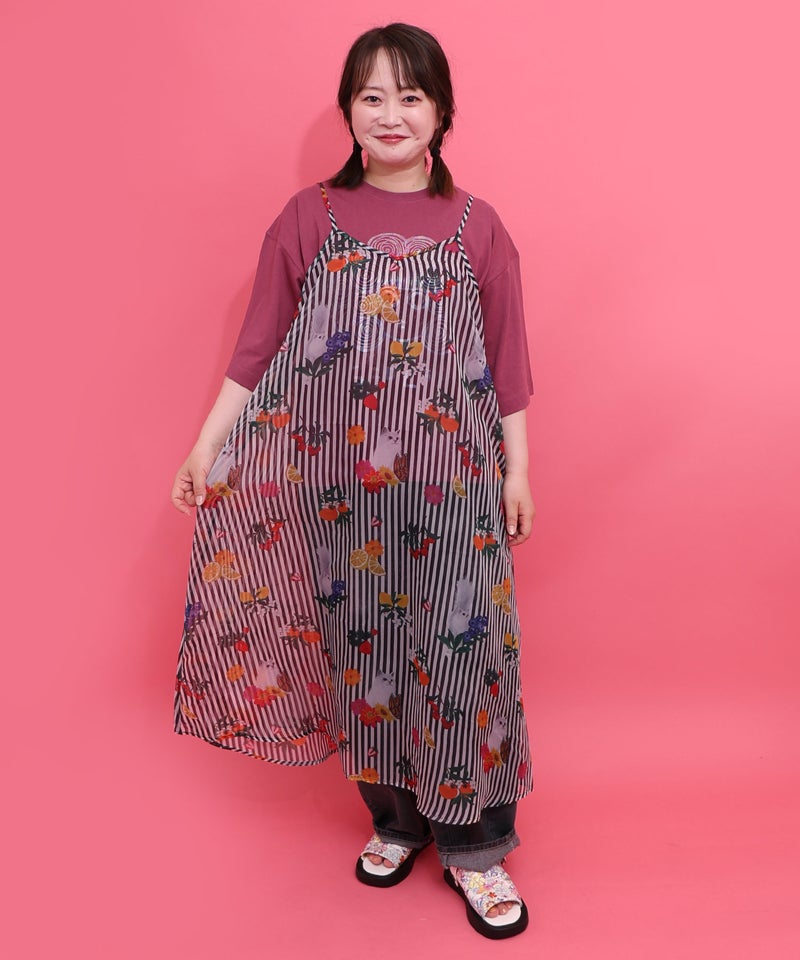 オーロラ箔スカラーちゃん 接触冷感Tシャツ-5