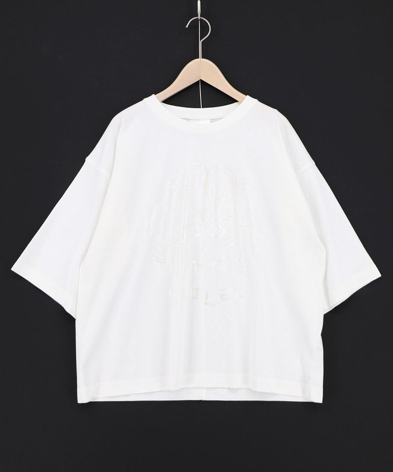オーロラ箔スカラーちゃん 接触冷感Tシャツ-6