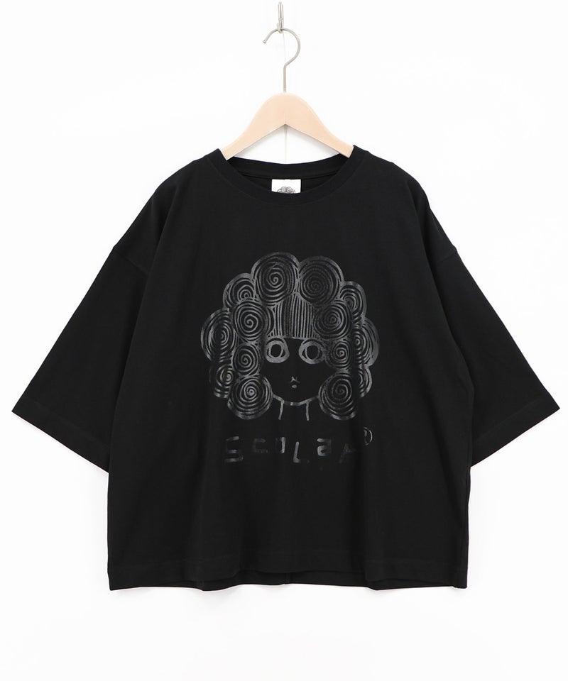 オーロラ箔スカラーちゃん 接触冷感Tシャツ-8