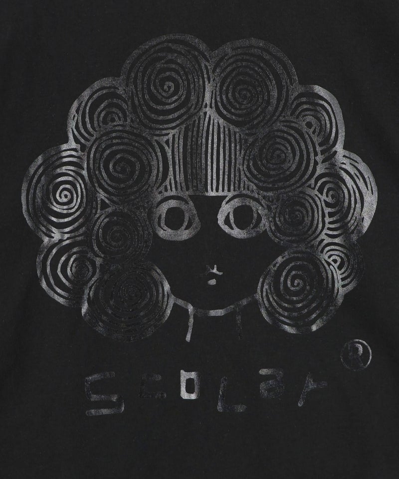 オーロラ箔スカラーちゃん 接触冷感Tシャツ-9