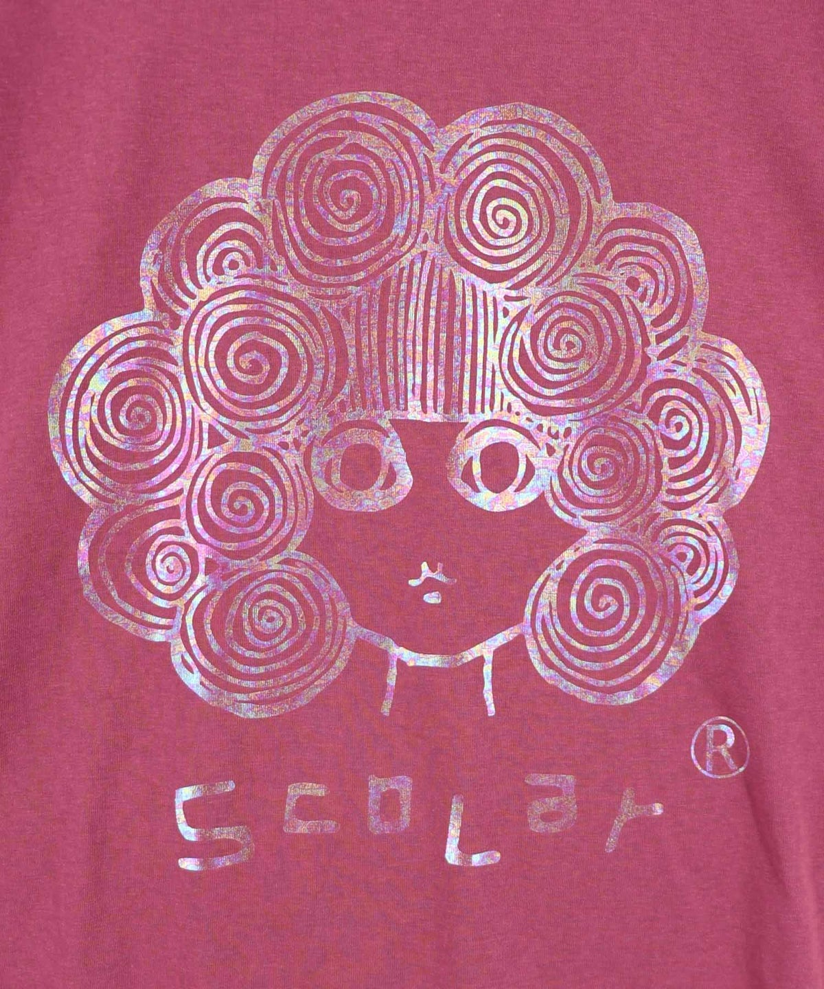 オーロラ箔スカラーちゃん 接触冷感Tシャツ-11