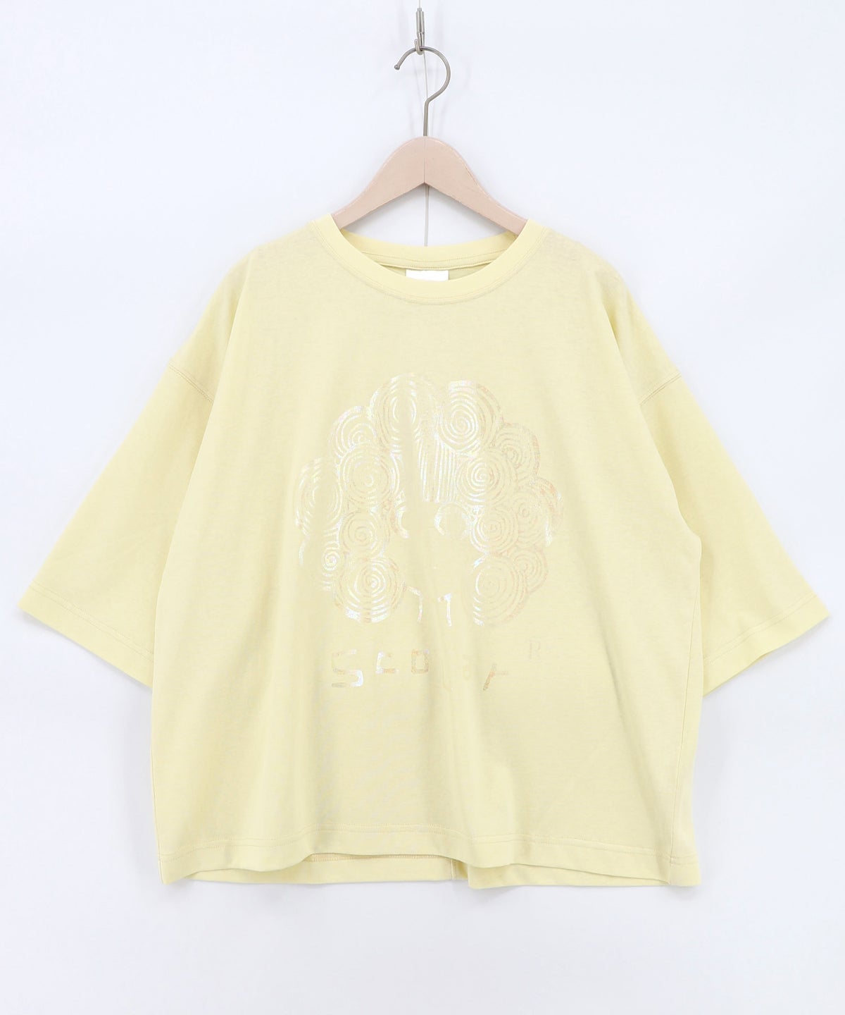 オーロラ箔スカラーちゃん 接触冷感Tシャツ-12