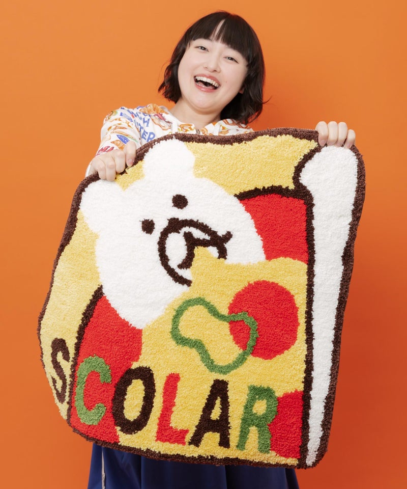 クマとピザのタフティングマット-5