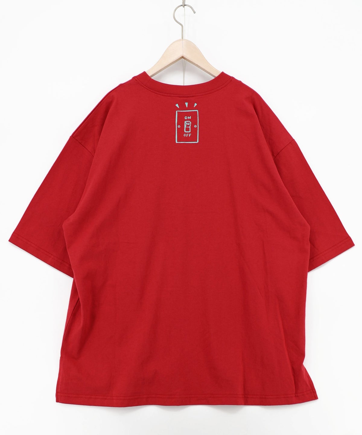 やる気でないクマ柄Tシャツ-17