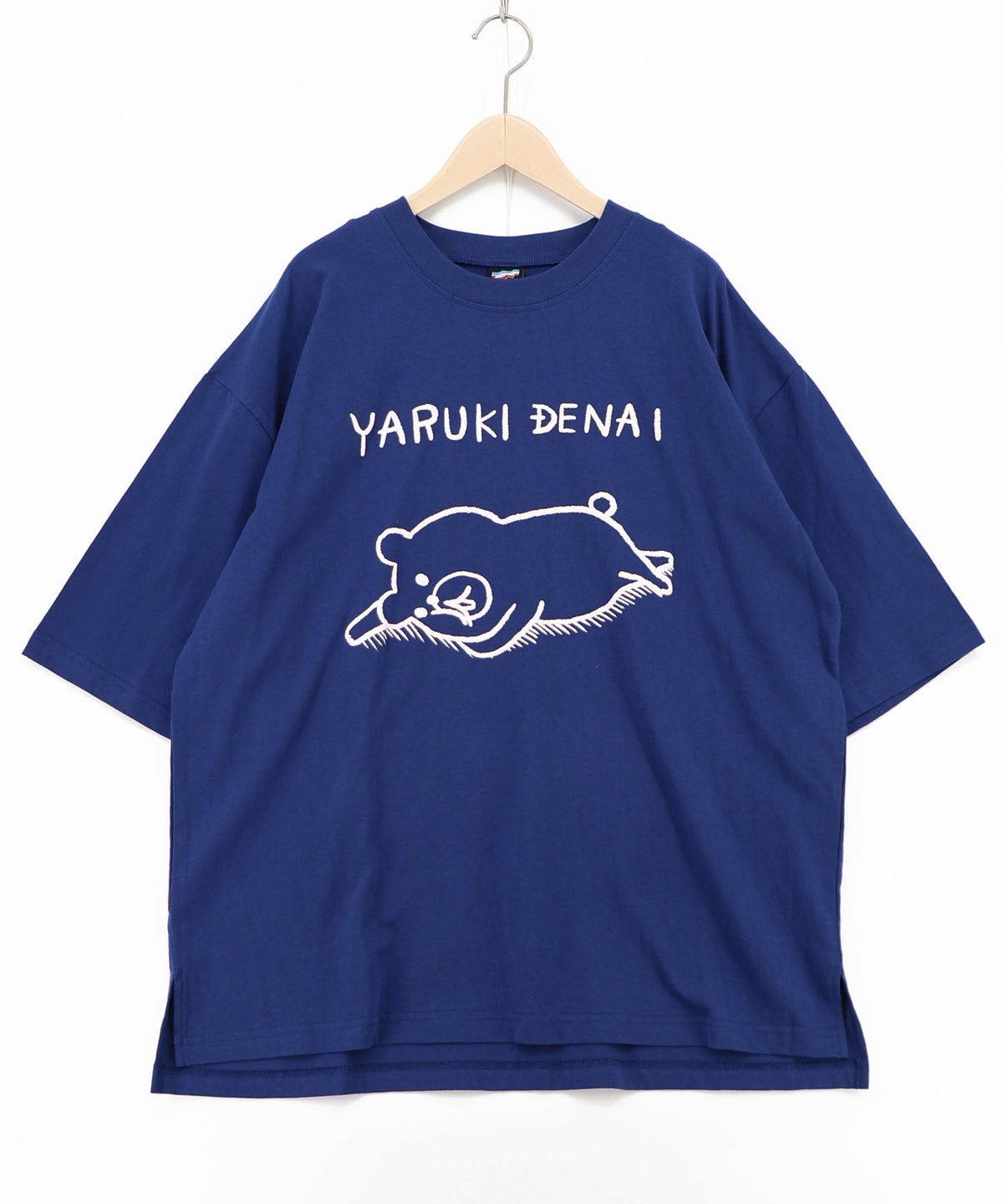 やる気でないクマ柄Tシャツ-19