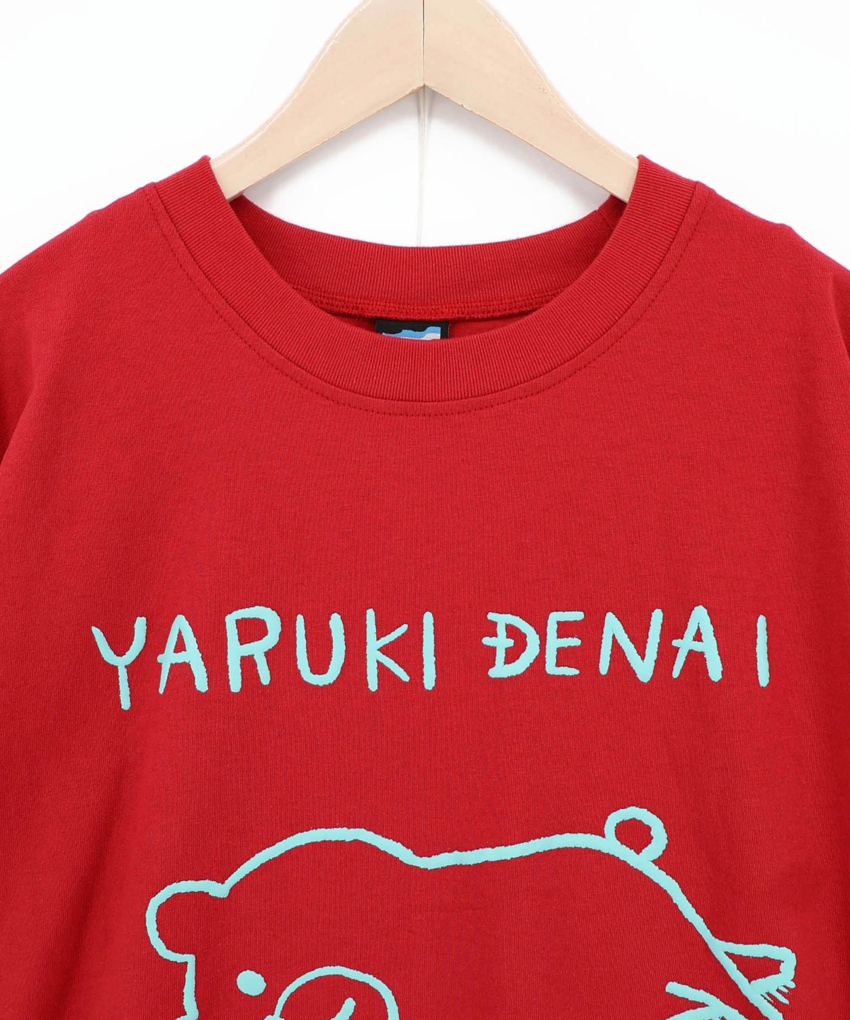やる気でないクマ柄Tシャツ-22