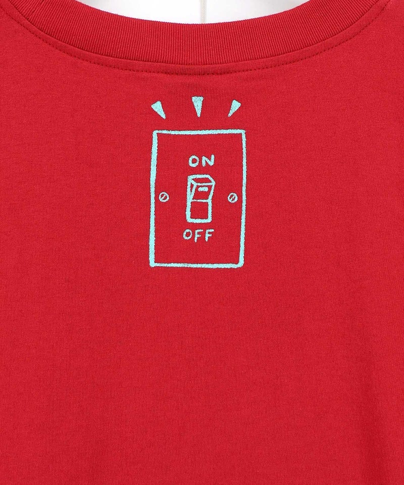 やる気でないクマ柄Tシャツ-26