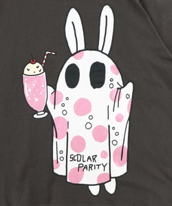 クリームソーダおばけウサギ柄Tシャツ-12