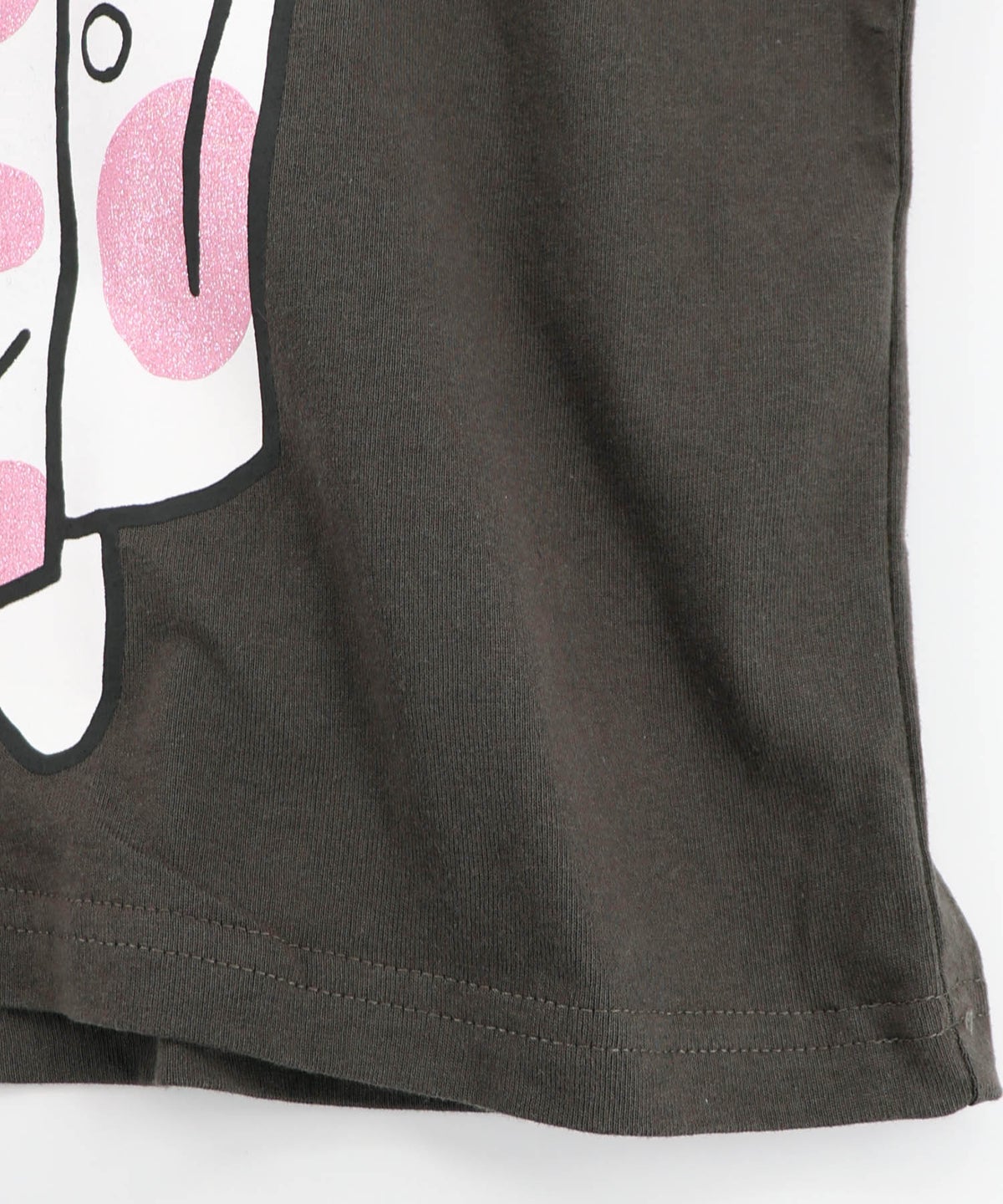 クリームソーダおばけウサギ柄Tシャツ-18