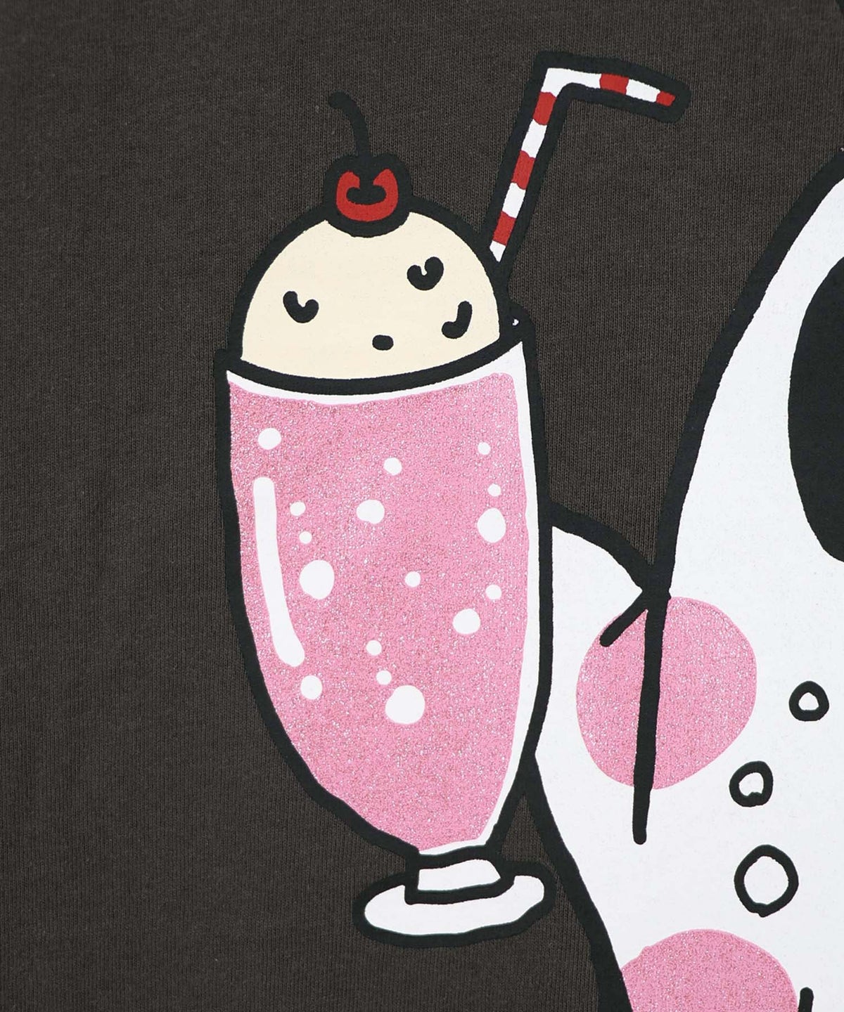 クリームソーダおばけウサギ柄Tシャツ-19