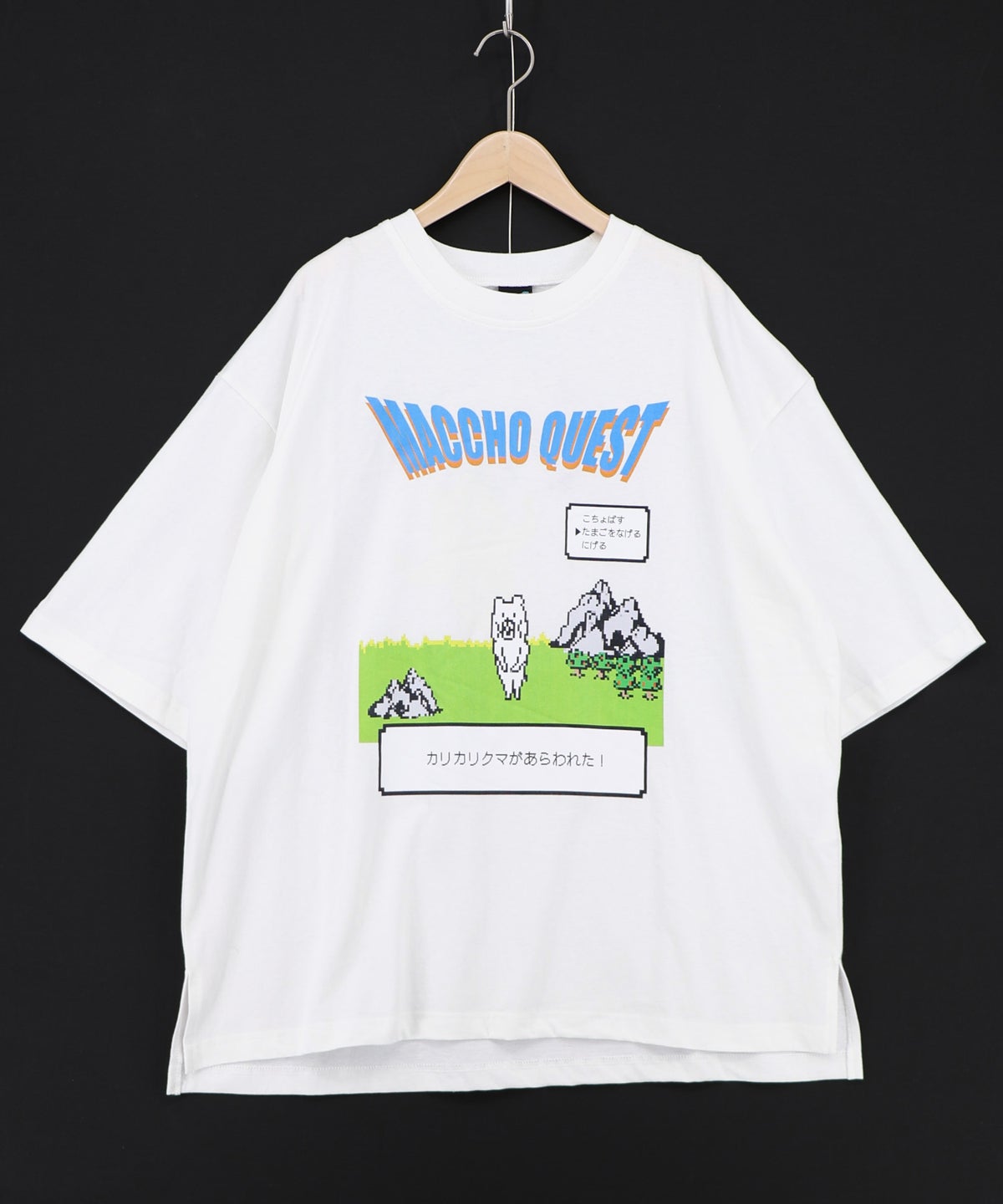 マッチョクエスト柄 UVプリントTシャツ-11