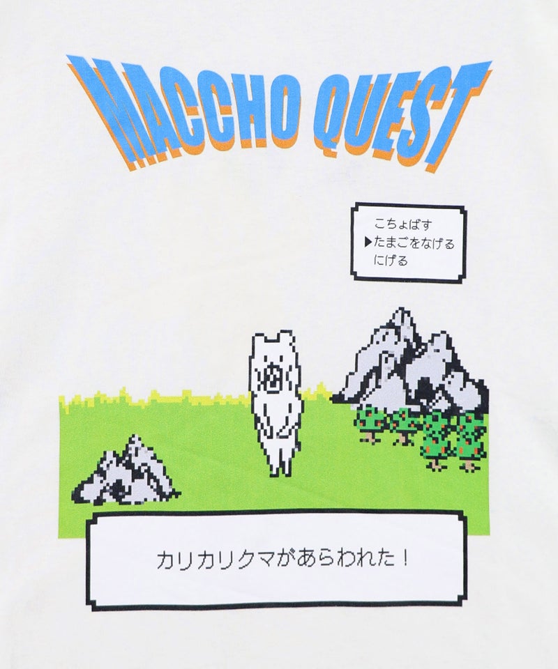 マッチョクエスト柄 UVプリントTシャツ-13