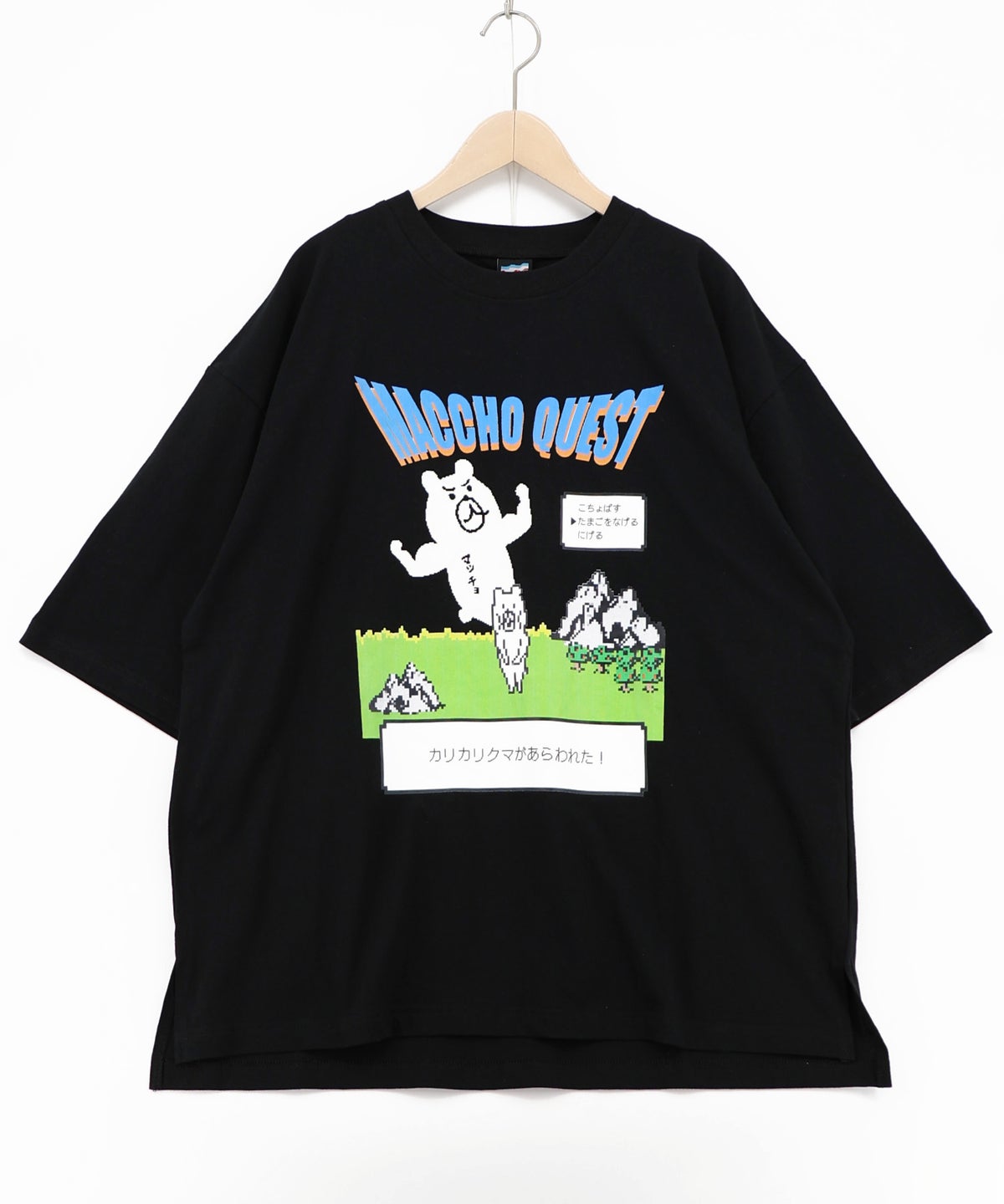 マッチョクエスト柄 UVプリントTシャツ-14