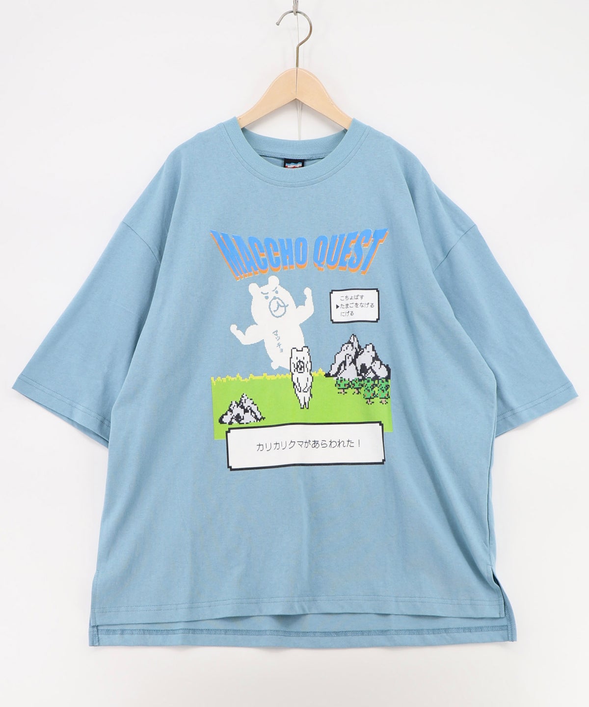 マッチョクエスト柄 UVプリントTシャツ-17