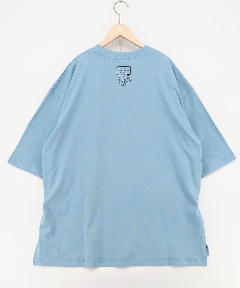 マッチョクエスト柄 UVプリントTシャツ-18
