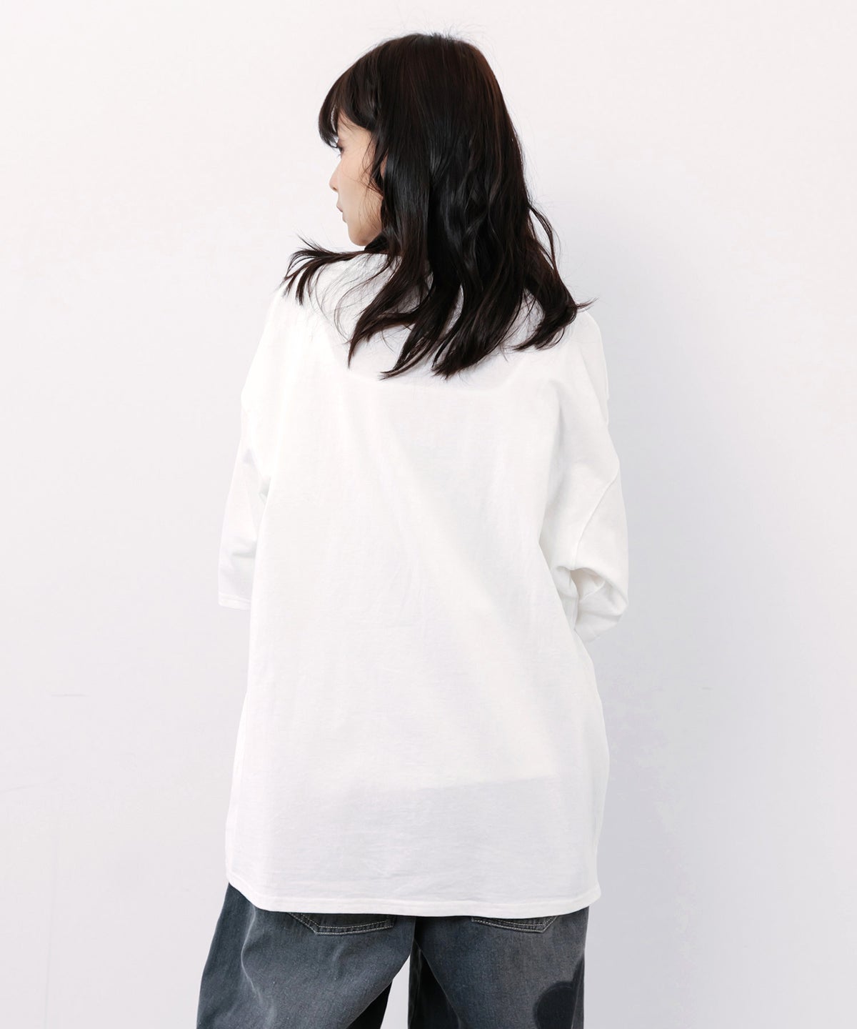 もこもこラビル柄Tシャツ-5