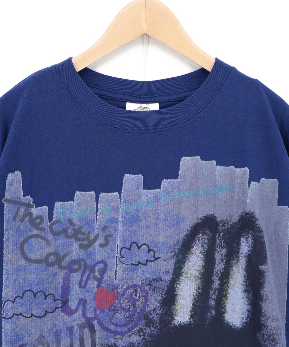 もこもこラビル柄Tシャツ-15