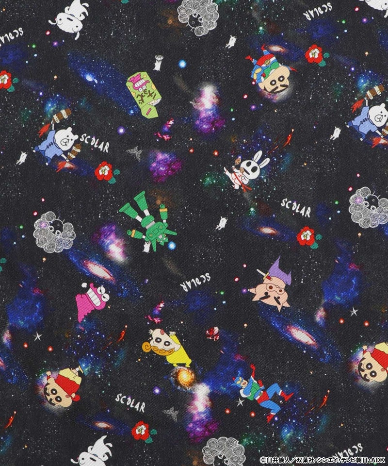 クレヨンしんちゃん×ScoLar 花宇宙の総柄バッグ-7