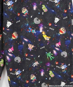 クレヨンしんちゃん×ScoLar 花宇宙の総柄パンツ-10