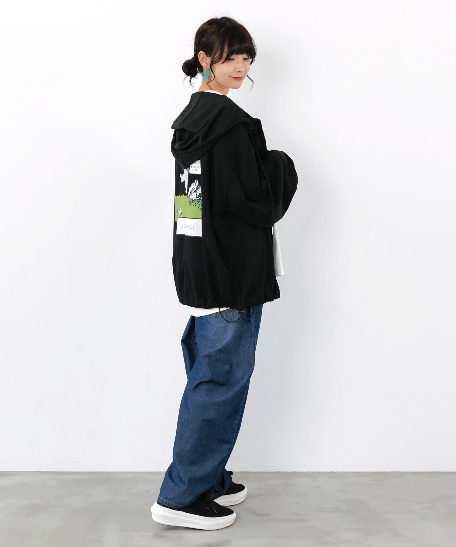 362119：マッチョクエスト柄 接触冷感パーカーの通販-ScoLar