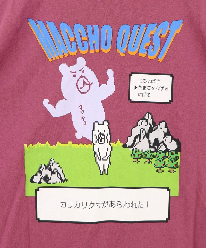 マッチョクエスト柄 接触冷感パーカー-19