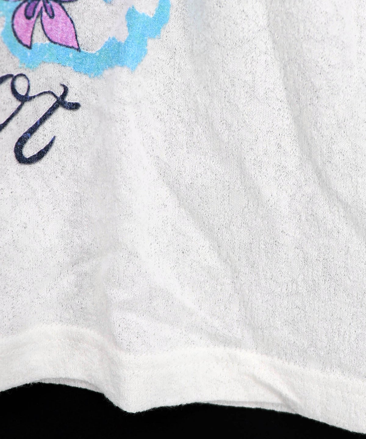 お花に埋もれるスカラーちゃん ジャガードTシャツ-11