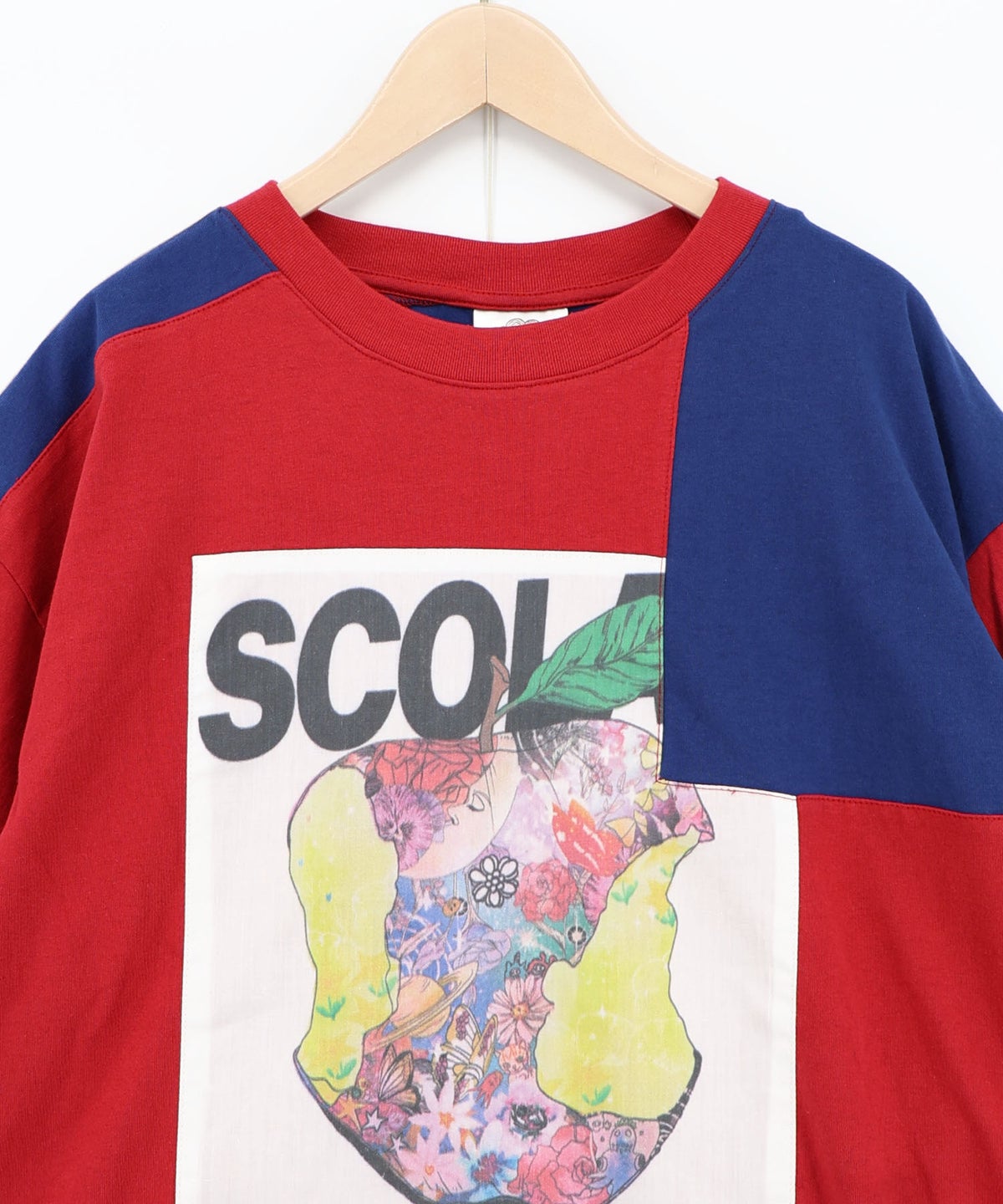 世界を味わう配色Tシャツ-20