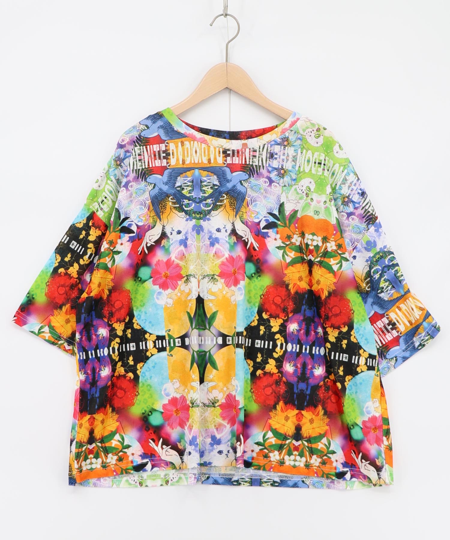 162690：3柄展開 シアー天竺Tシャツの通販-ScoLar