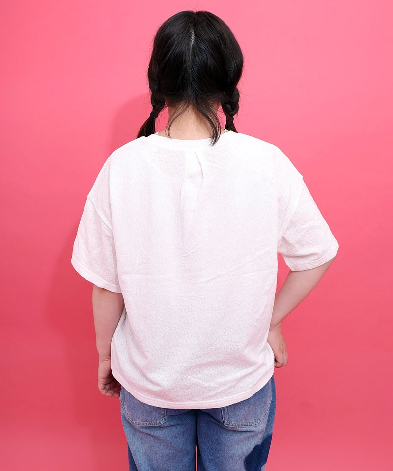 画家スカラーちゃん ネコ柄Tシャツ-5