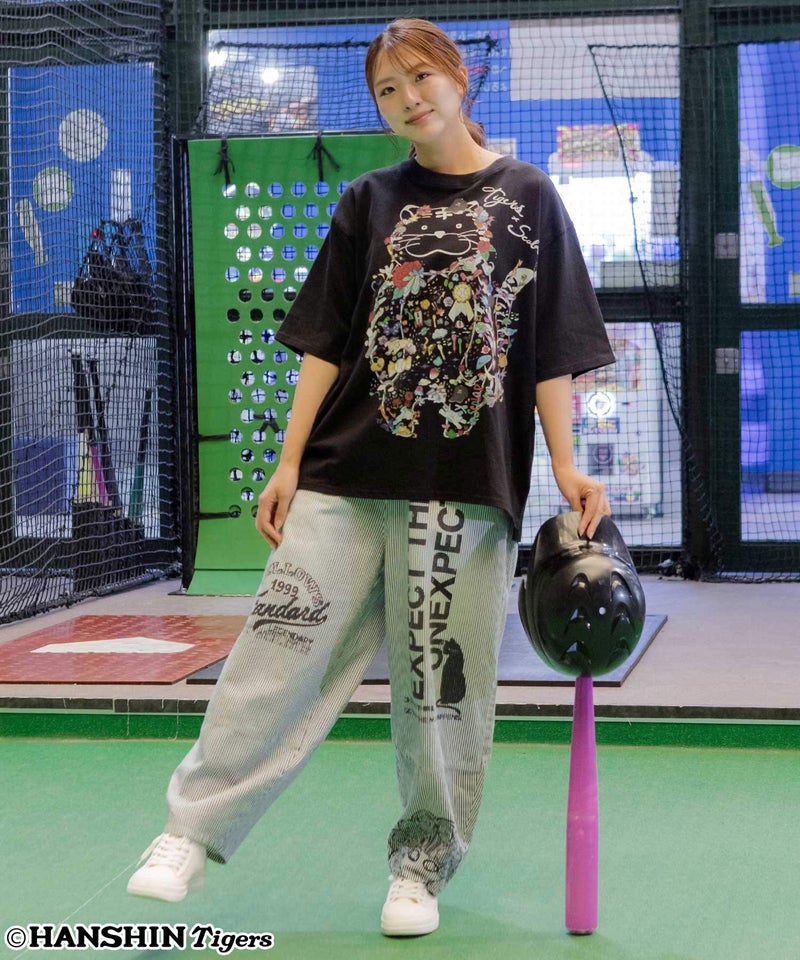 阪神タイガース×ScoLar コラージュ柄Tシャツ-2