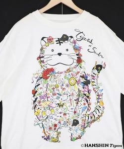 阪神タイガース×ScoLar コラージュ柄Tシャツ-13