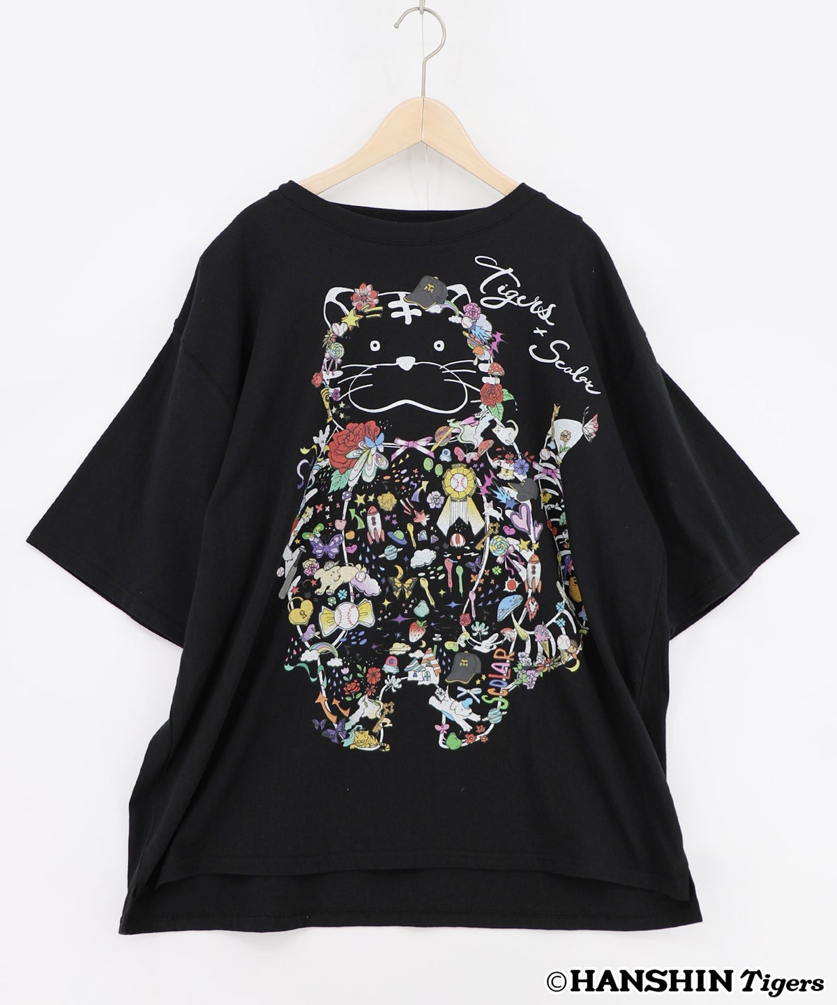 阪神タイガース×ScoLar コラージュ柄Tシャツ-14