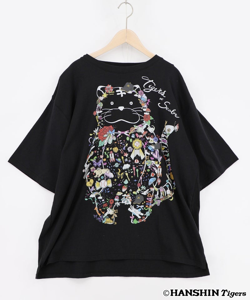 阪神タイガース×ScoLar コラージュ柄Tシャツ-14