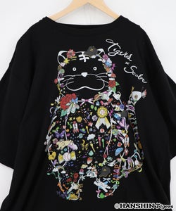 阪神タイガース×ScoLar コラージュ柄Tシャツ-16